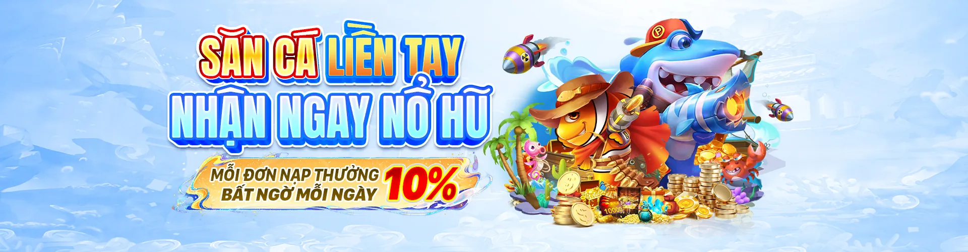 Banner khuyến mãi 100% của các nhà cái uy tín